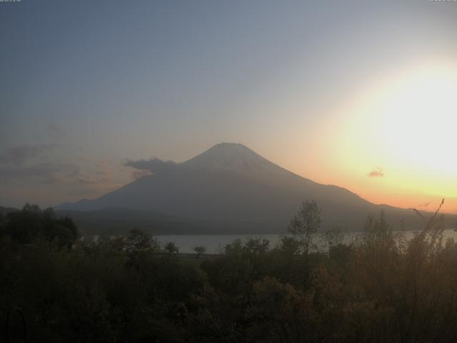 山中湖からの富士山