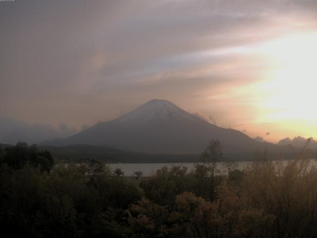 山中湖からの富士山