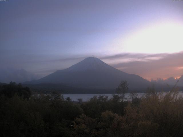 山中湖からの富士山
