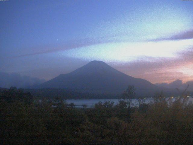 山中湖からの富士山