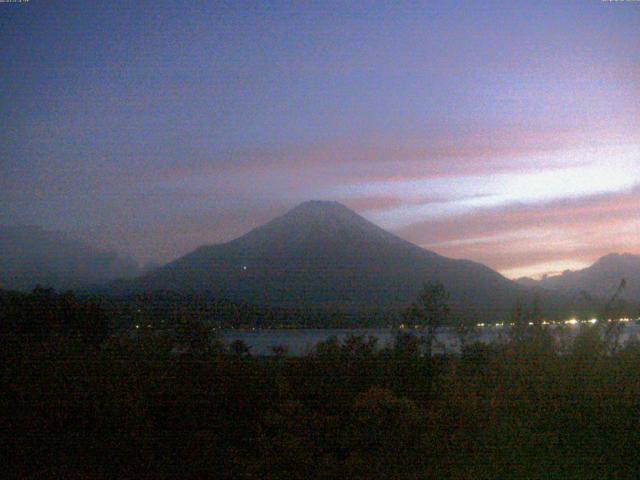 山中湖からの富士山