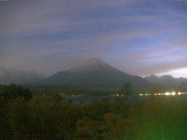 山中湖からの富士山