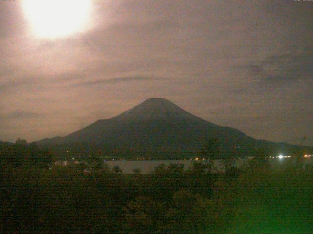 山中湖からの富士山