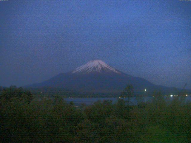 山中湖からの富士山