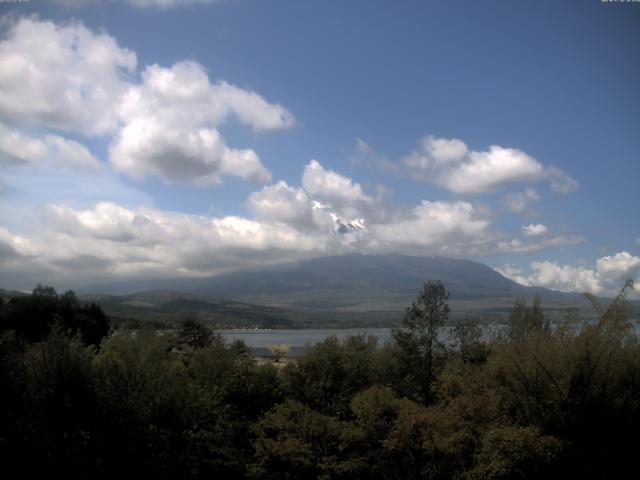 山中湖からの富士山