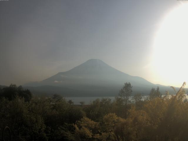 山中湖からの富士山