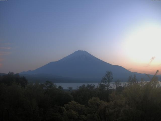 山中湖からの富士山