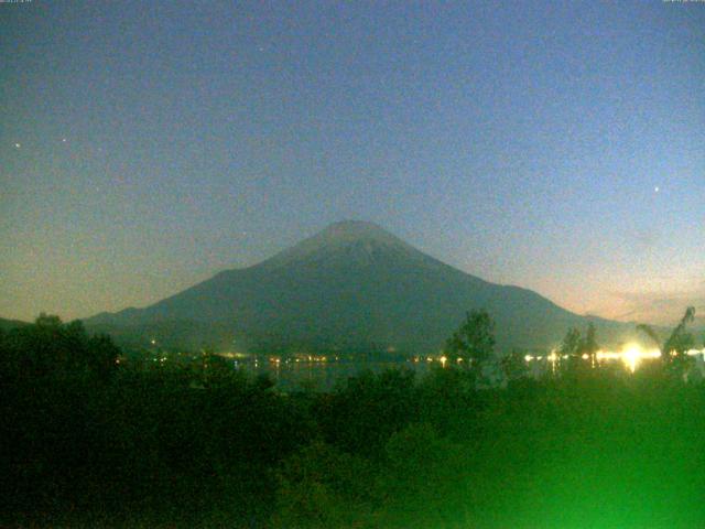 山中湖からの富士山