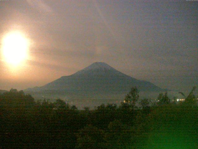 山中湖からの富士山
