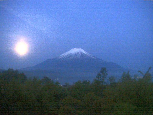 山中湖からの富士山