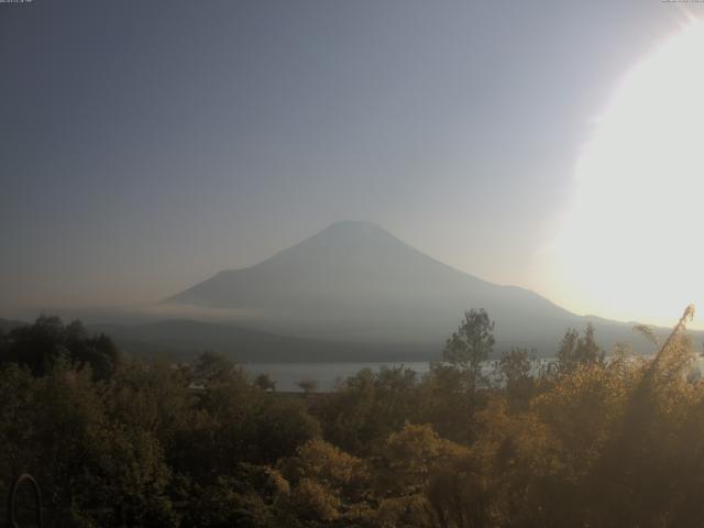山中湖からの富士山