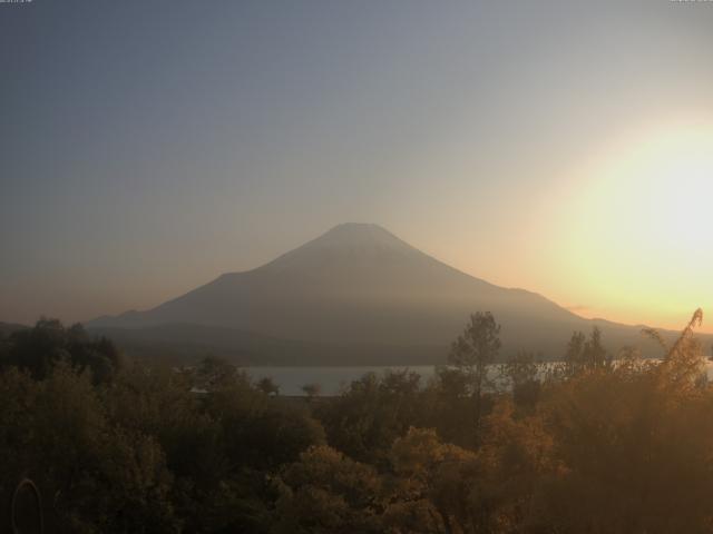 山中湖からの富士山