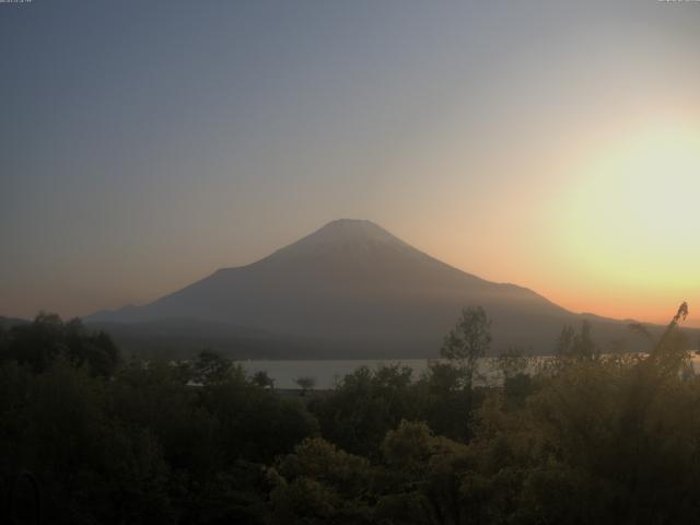 山中湖からの富士山