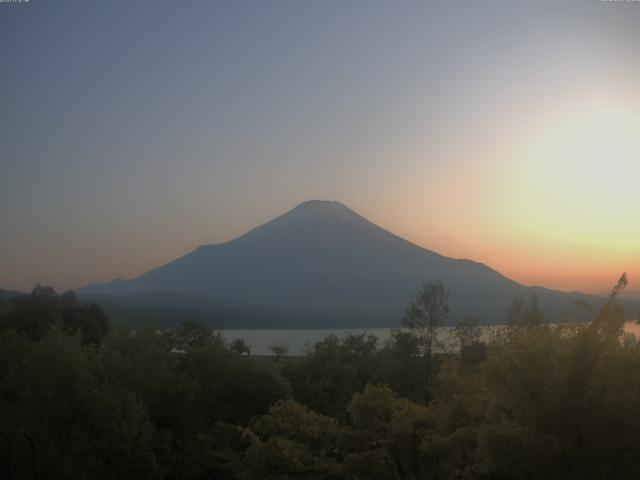 山中湖からの富士山