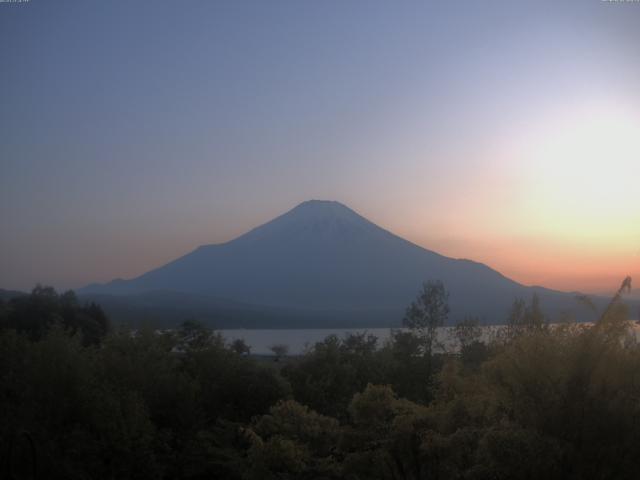 山中湖からの富士山