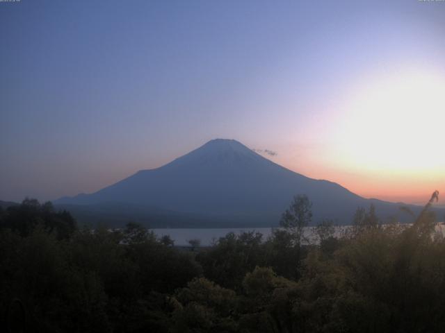 山中湖からの富士山