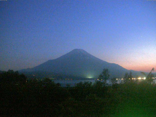 山中湖からの富士山