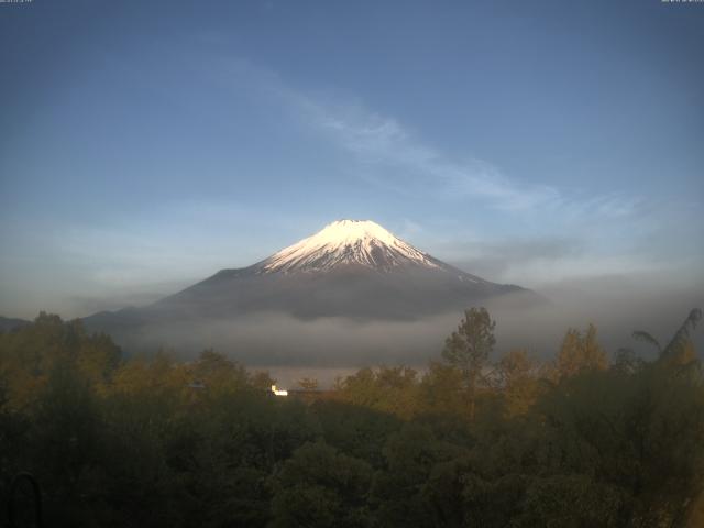 山中湖からの富士山