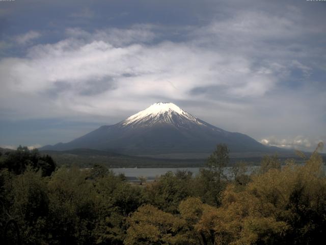 山中湖からの富士山