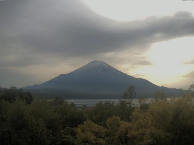 山中湖からの富士山