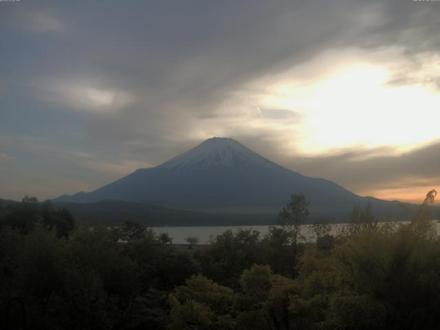 山中湖からの富士山
