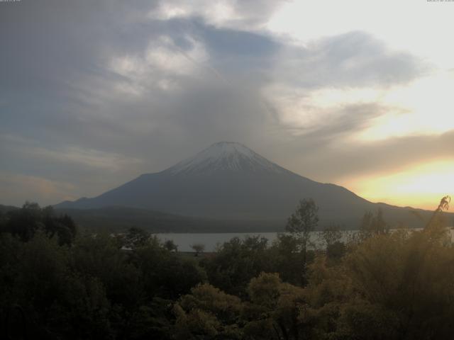 山中湖からの富士山