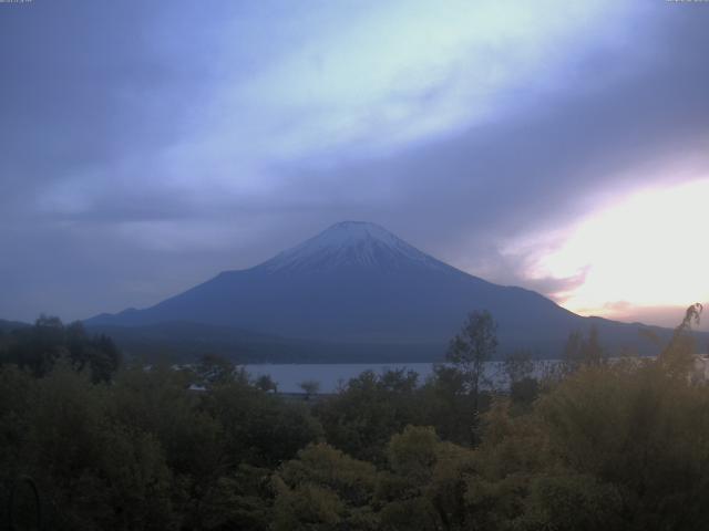 山中湖からの富士山