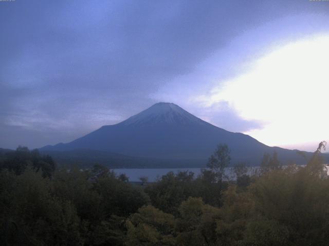 山中湖からの富士山