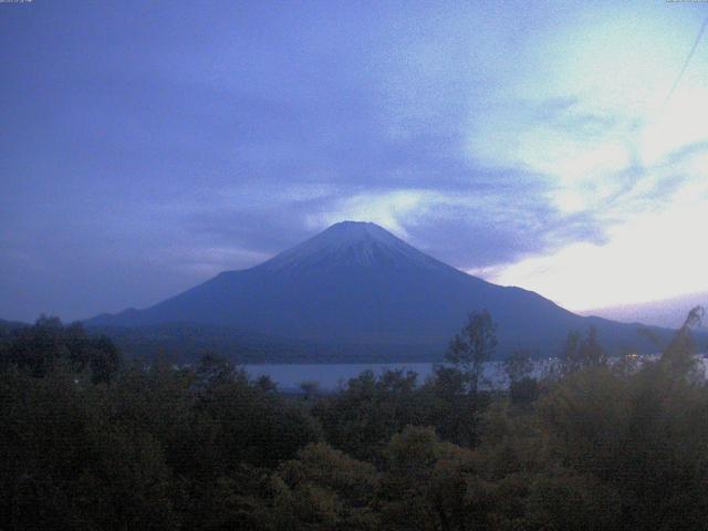 山中湖からの富士山