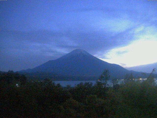 山中湖からの富士山