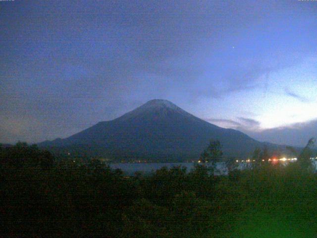 山中湖からの富士山
