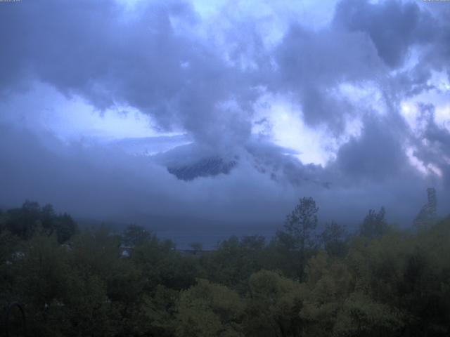 山中湖からの富士山