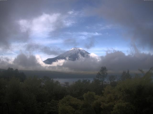 山中湖からの富士山