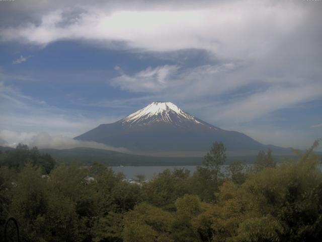 山中湖からの富士山