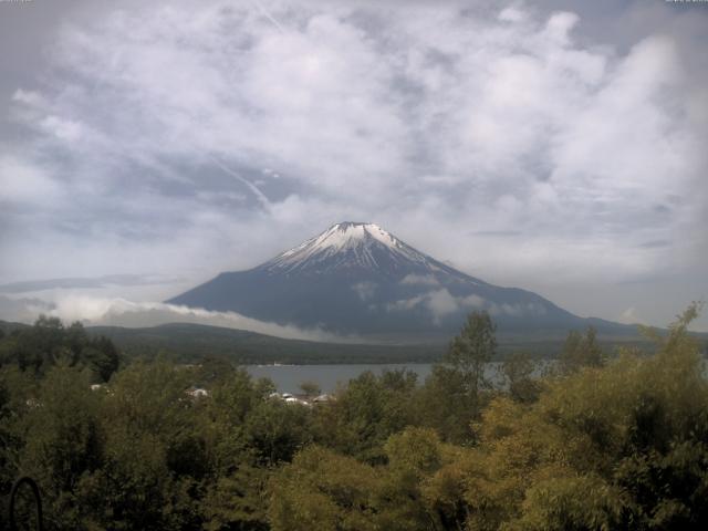 山中湖からの富士山