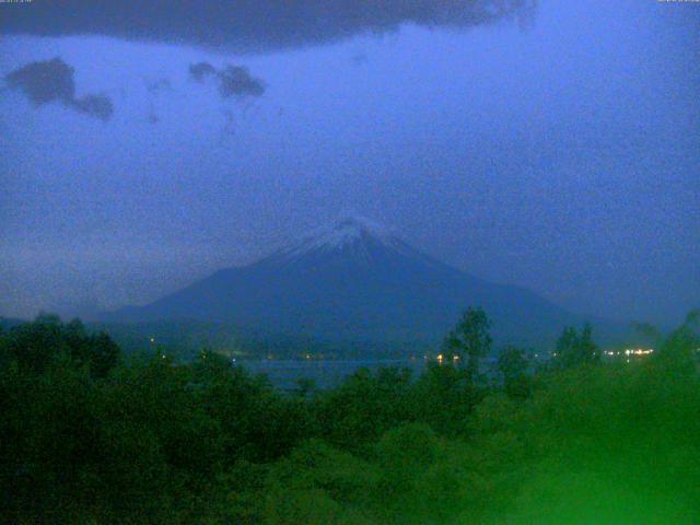 山中湖からの富士山