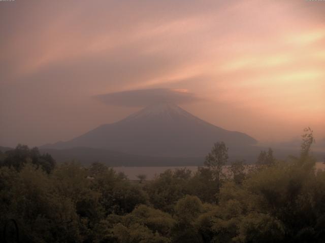 山中湖からの富士山