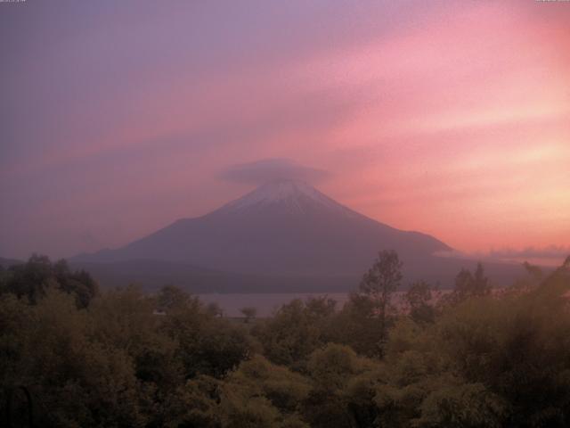 山中湖からの富士山
