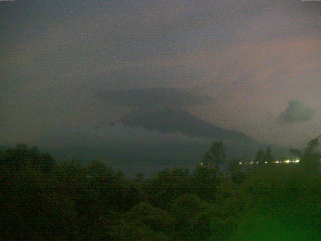 山中湖からの富士山