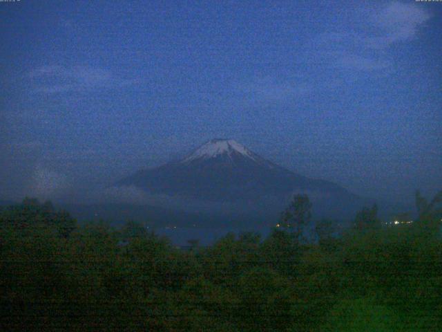 山中湖からの富士山
