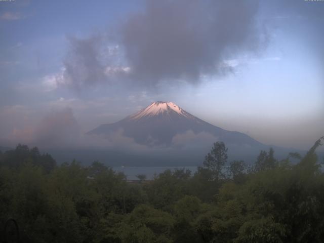 山中湖からの富士山