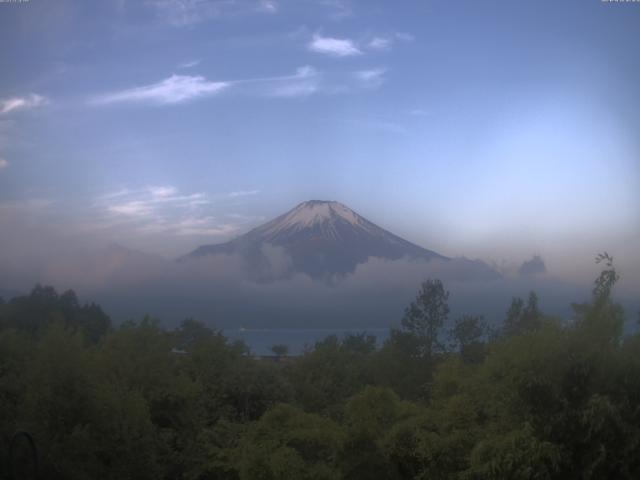 山中湖からの富士山