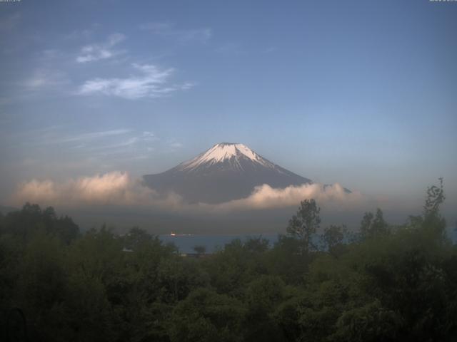 山中湖からの富士山