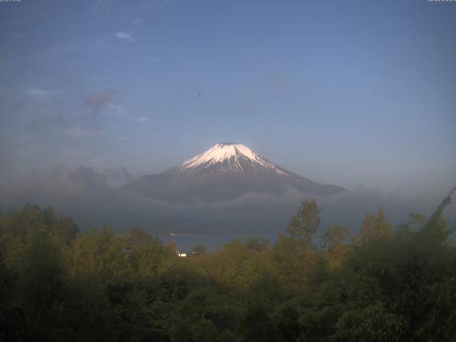 山中湖からの富士山