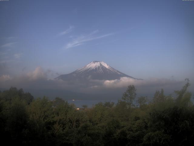 山中湖からの富士山