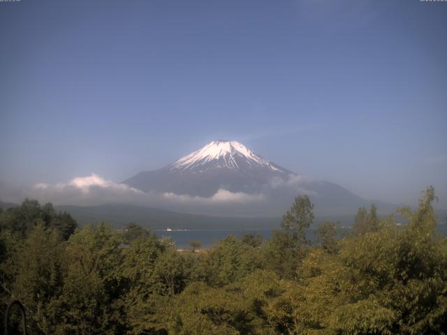 山中湖からの富士山
