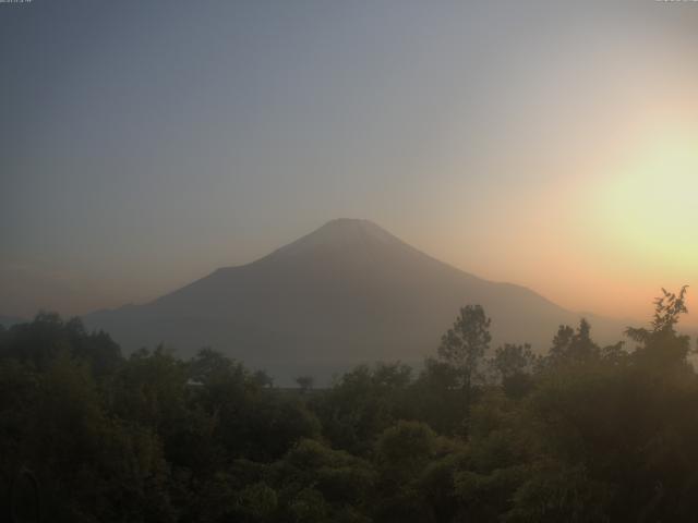山中湖からの富士山
