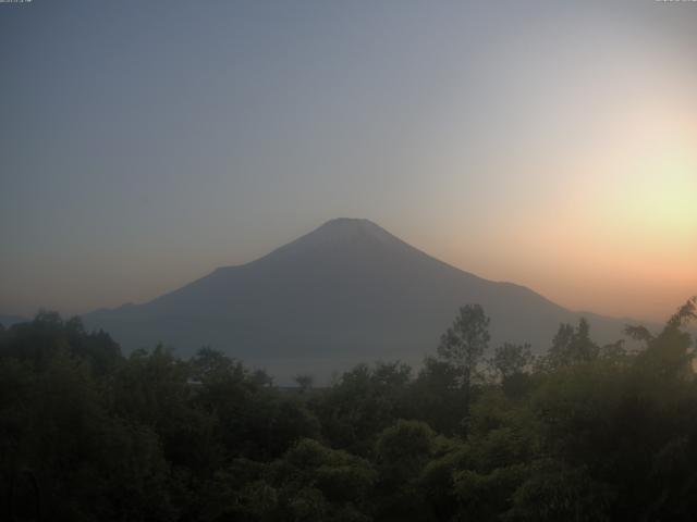 山中湖からの富士山