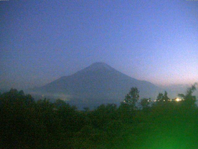山中湖からの富士山
