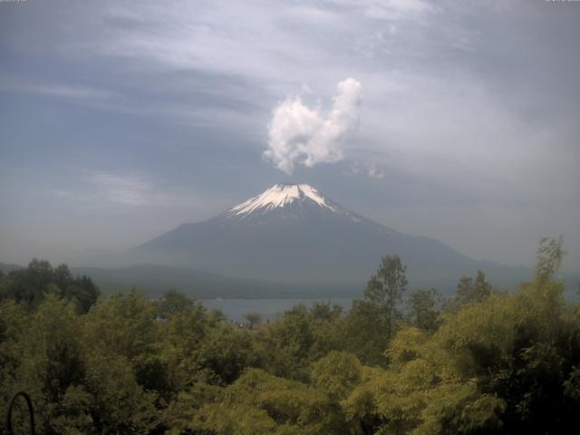 山中湖からの富士山